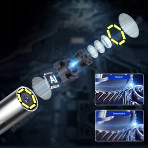 Kamera przemysłowa BOROSKOP Ralcam H408B ENDOSKOP 8mm LED FULL HD sterowana 7