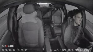 Wideorejestrator SJCAM M60S Kamera samochodowa 4K kamera Przód+Tył+Wnętrze 16