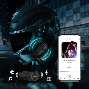 Interkom motocyklowy EJEAS Q8 Mesh 3.0 Wydajna komunikacja 6 osób 1000m230h 12