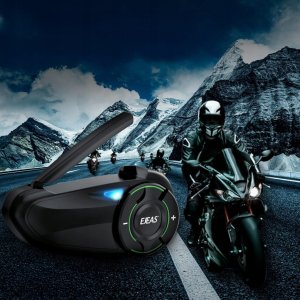 Interkom motocyklowy EJEAS Q8 Mesh 3.0 Wydajna komunikacja 6 osób 1000m230h 5
