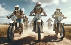 Interkom motocyklowy PREMIUM EJEAS K1 MESH 2K Bluetooth 5.1 Wi-Fi CVC 1000m 14