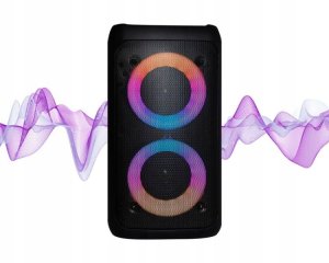 RGB GŁOŚNIK BLUETOOTH LTC 2X3`` USB/SD/AUX 4000MAH LXPA3313 2