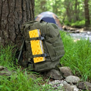 NC17105 MATA KEMPINGOWA DO SIEDZENIA Z PODBICIEM ALUMINIOWYM +IXPE 40 CM ŻÓŁTA NILS CAMP 2