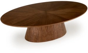 Stół owalny VAGNER 220x98 orzech HALMAR 6