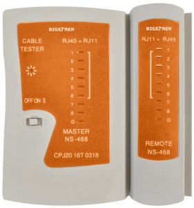 BIGSTREN Tester kabli - zestaw sieciowy Bigstren 25834 6