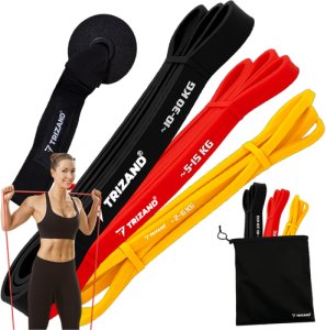 Trizand Zestaw gum do ćwiczeń - 3szt. Trizand 25879 2
