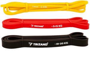 Trizand Zestaw gum do ćwiczeń - 3szt. Trizand 25879 6