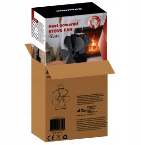 Wentylator kominkowy 5-łopatkowy Kaminer 26206 9