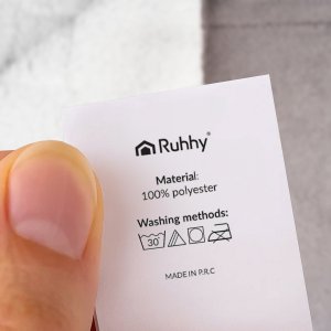 Koc dwustronny 150x200cm jasnoszary Ruhhy 26293 4