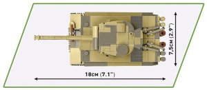 Cobi Panzer VI Tiger I no 131 (skala 1:48) 3