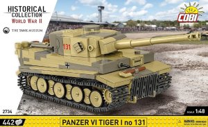Cobi Panzer VI Tiger I no 131 (skala 1:48) 8