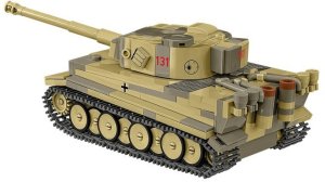 Cobi Panzer VI Tiger I no 131 (skala 1:48) 9