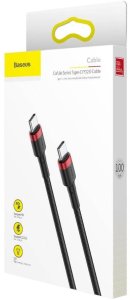 Kabel USB Baseus USB-C - USB-C 1 m Czarny (6953156285217) 13