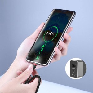 Kabel USB Baseus USB-C - USB-C 1 m Czarny (6953156285217) 9