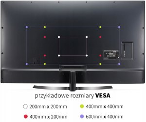 LTC Uchwyt do telewizora LCD 37-99" VESA 600x400 14