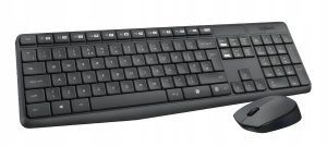 Klawiatura K235 Mysz M170 Logitech ZESTAW BEZPRZEWODOWY MK235 USB 1000 dpi 2