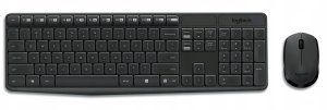 Klawiatura K235 Mysz M170 Logitech ZESTAW BEZPRZEWODOWY MK235 USB 1000 dpi 5