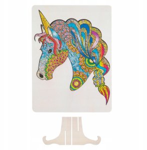 *****Puzzle drewn.jednorożec 140el 400086J 20768 3