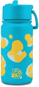Brosky Wild Niebieski bidon na wodę z nadrukiem 450 ml 2