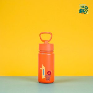 Brosky O. Ceglasty bidon termiczny na wodę 450 ml 3