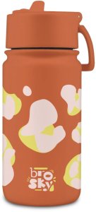 Brosky Wild Ceglasty bidon na wodę z nadrukiem 450 ml 2