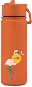 Brosky O. Ceglasty bidon na wodę ze słomką 550 ml 2