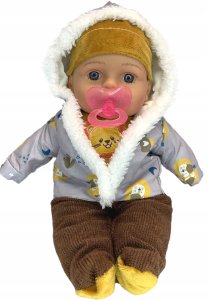 Lalka z dźwiękiem 30cm w folii LG12024 77176 2