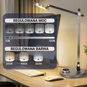 Lampka biurkowa Svensson szara  (LXBL1892) 3