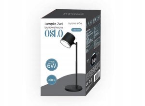 Lampka biurkowa Svensson czarna  (LXBL1005C) 4
