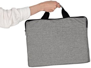 Torba Kiki Torba na laptopa 15,6 cali etui pokrowiec teczka damska męska szara Kik Sp. z o. o. Sp. k. 7