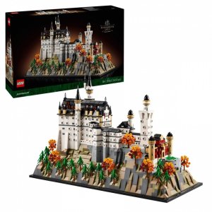 LeanToys Klocki Architecture 21063 Zamek Neuschwanstein LEGO 4