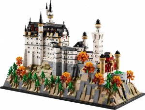 LeanToys Klocki Architecture 21063 Zamek Neuschwanstein LEGO 8