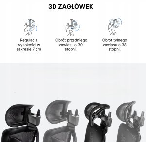 Fotel gamingowy Anda Seat X-Air Mega Size XL Mesh Gray Twilight 4