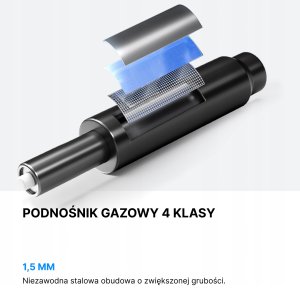 Fotel gamingowy Anda Seat X-Air Mega Size XL Mesh Gray Twilight 6