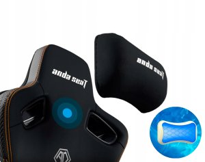 Fotel gamingowy Kaiser 3 PRO XL Anda Seat materiałowy ciemnoszary 11