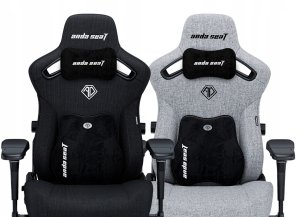 Fotel gamingowy Kaiser 3 PRO XL Anda Seat materiałowy ciemnoszary 13