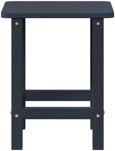 vidaXL Stolik boczny Adirondack granatowy 38 x 38 x 46 cm z HDPE 6