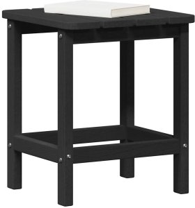 vidaXL Stolik boczny Adirondack Czarny 38 x 38 x 45 cm z HDPE 3