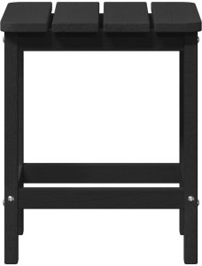 vidaXL Stolik boczny Adirondack Czarny 38 x 38 x 45 cm z HDPE 5