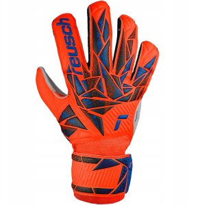 Reusch Attrakt Solid Junior 7,5 pomarańczowe 3