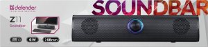 GŁOŚNIK DEFENDER SOUNDBAR Z11 6W LED 6