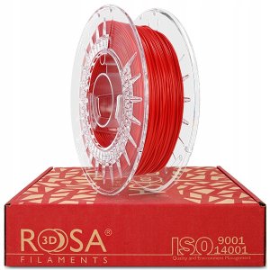 ROSA3D 3D plastikas TPU 85A raudona 1.75mm 0.5kg Rosa3D 3