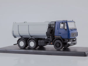 SSM MAZ-6501 U-shape Dumper Truck (dark blue/grey) (SSM1206) 1