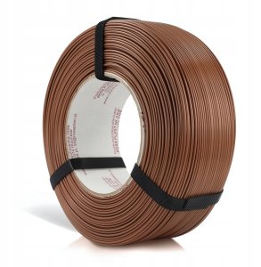 ROSA3D 3D plastik PLA brązowy/czekoladowy (Mocha Mousse) 1kg refill opakowanie Rosa3D 2