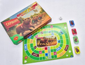 Rodzinna gra planszowa - Kapibary na start 31591 4