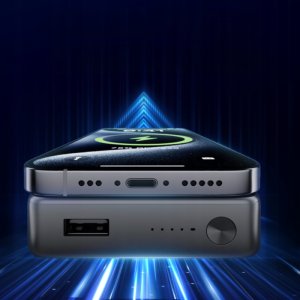 Oraimo Powerbank magnetyczny Magsafe 10000mAh 15W czarny 13