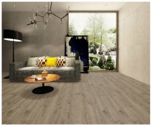 Panel podłogowy Dąb Barwierski AC4 8mm wodoodporny imitujący drewno 2