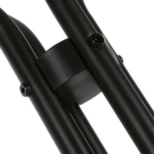 Zestaw mebli ogrodowych stolik szklany okrągły 50cm i 2 krzesła składane Tadar Patio 5