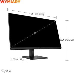 Monitor HP MONITOR LED, QHD 27" OMEN 27q G2 (AV4H6E9) 180Hz 6