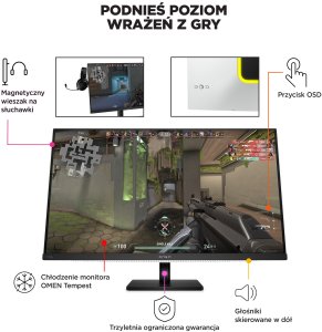 MONITOR HP OLED  UHD 31 5  OMEN Transcend 32 (9R181E9) 240Hz 11